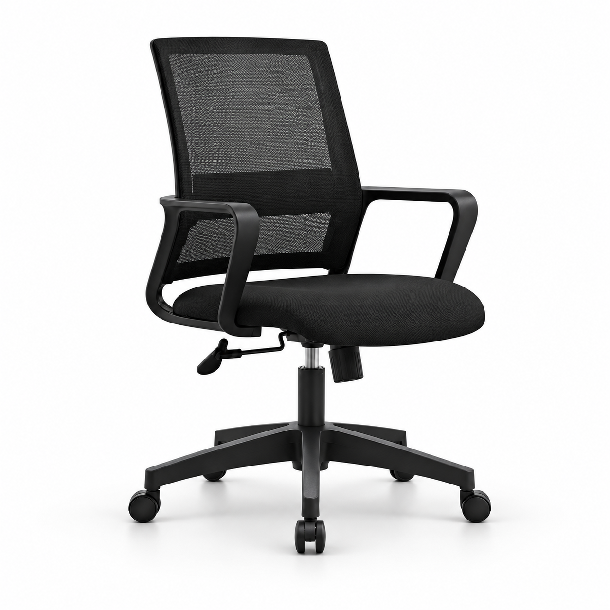 AirLoop Mesh Task Chair with Fixed Armrests