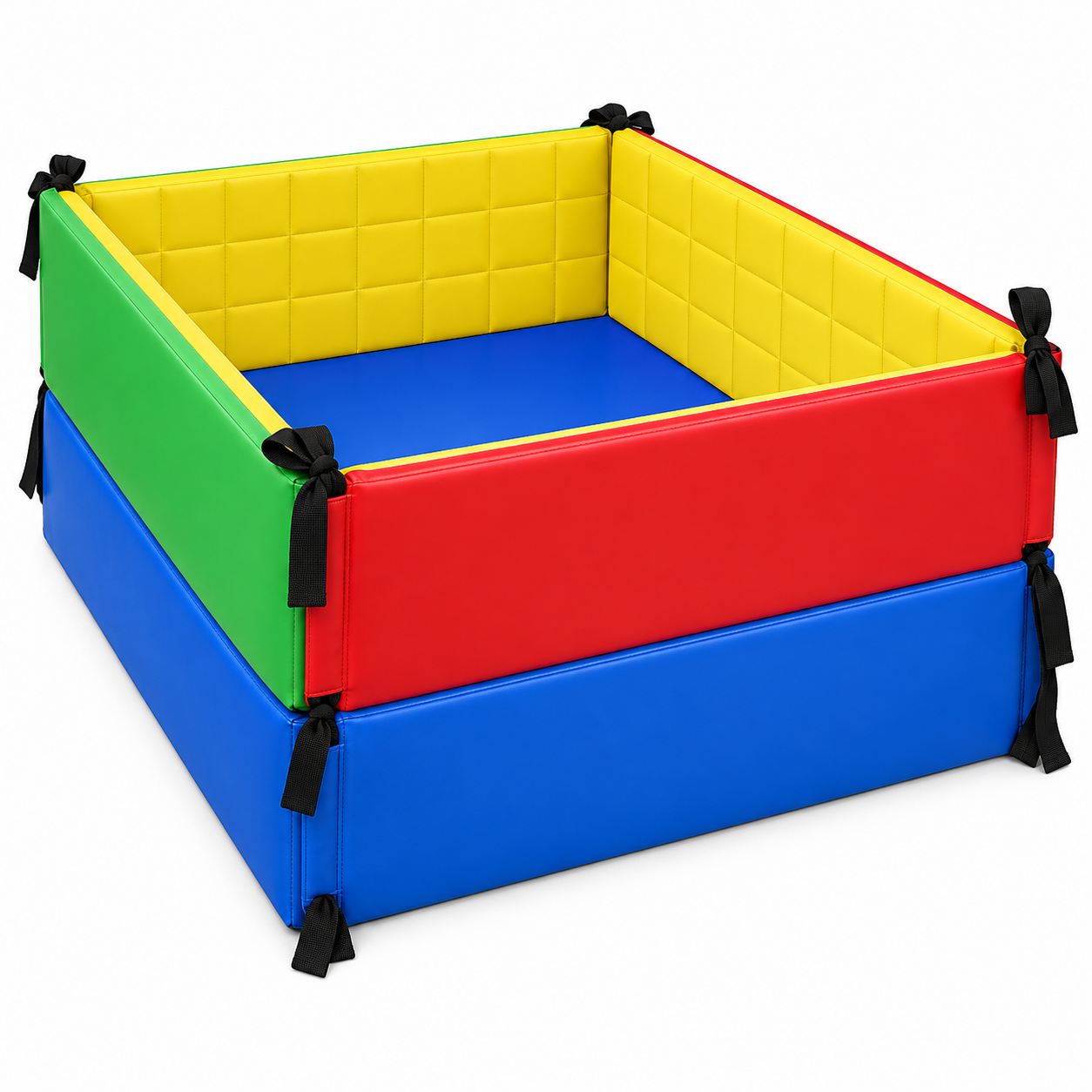 Foldhaven Convertible Padded Play Mat with Folding Sides — Nurseries & Kindergartens furniture by EduJaz