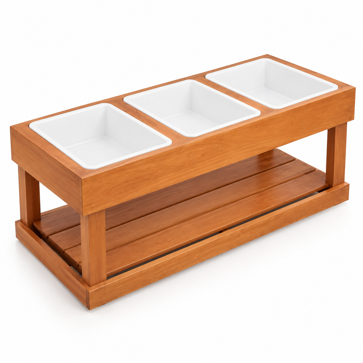 Explorebay Three-Tray Discovery Table — Nurseries & Kindergartens furniture by EduJaz