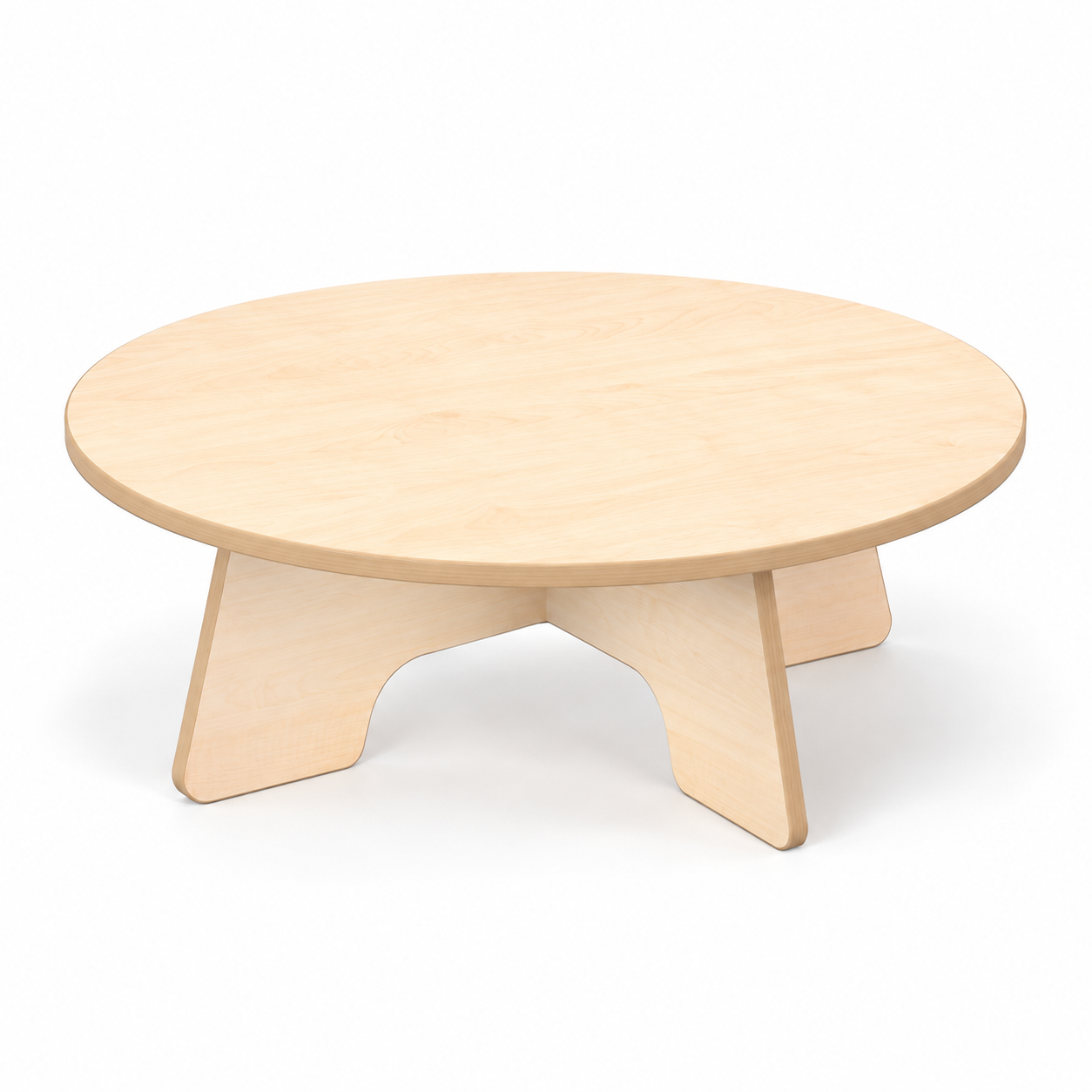 Crossnest Maple Round Activity Table — Nurseries & Kindergartens furniture by EduJaz