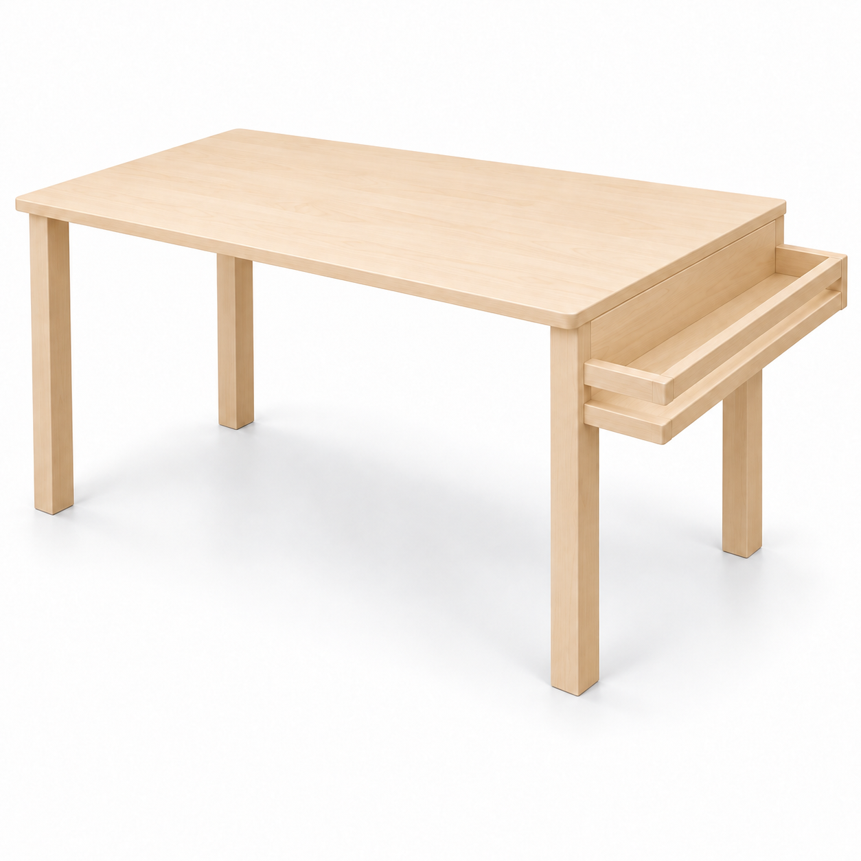 Shelfedge Study Table with Side Tray — Nurseries & Kindergartens furniture by EduJaz