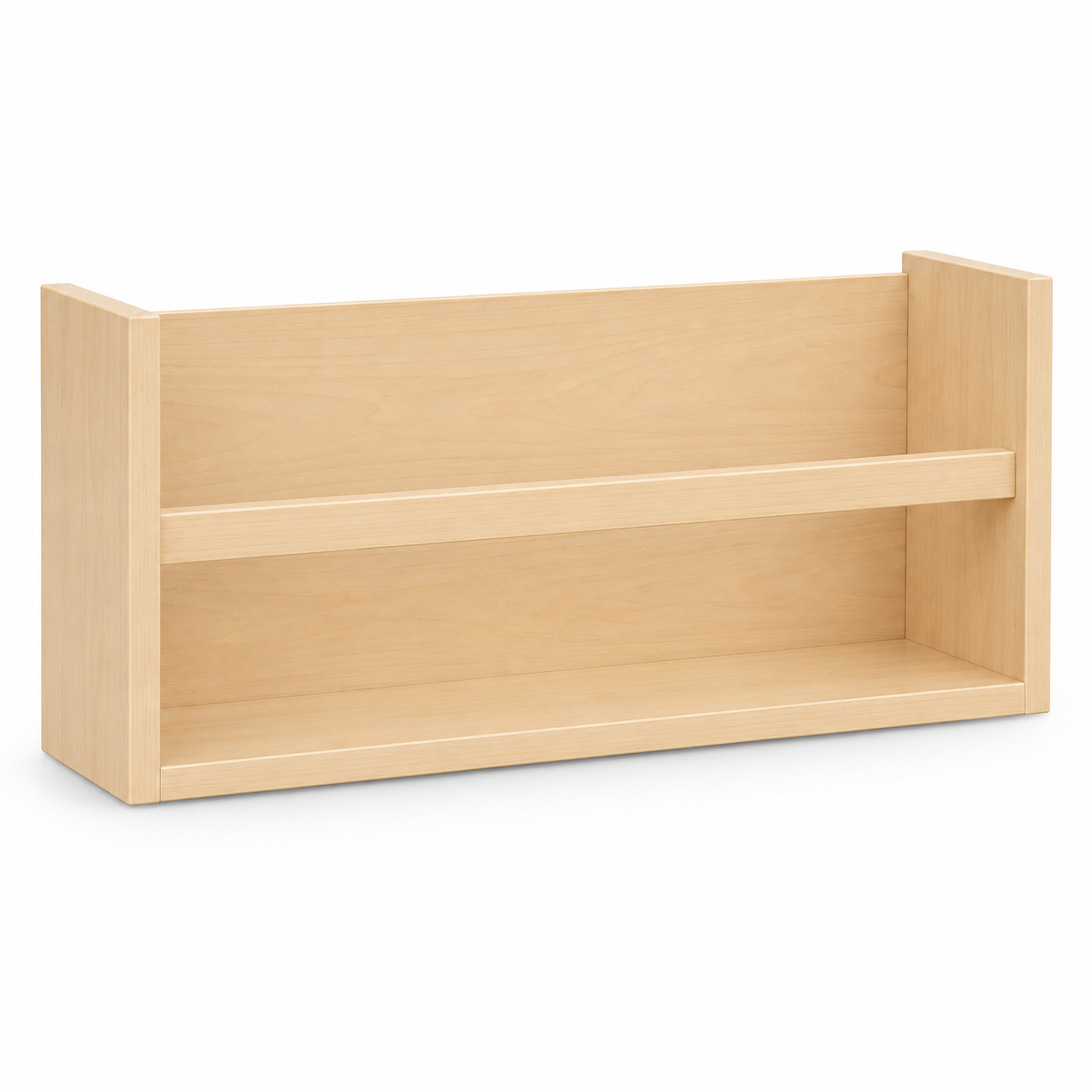 Ledgekeep Single-Bar Wall Storage Shelf — Nurseries & Kindergartens furniture by EduJaz