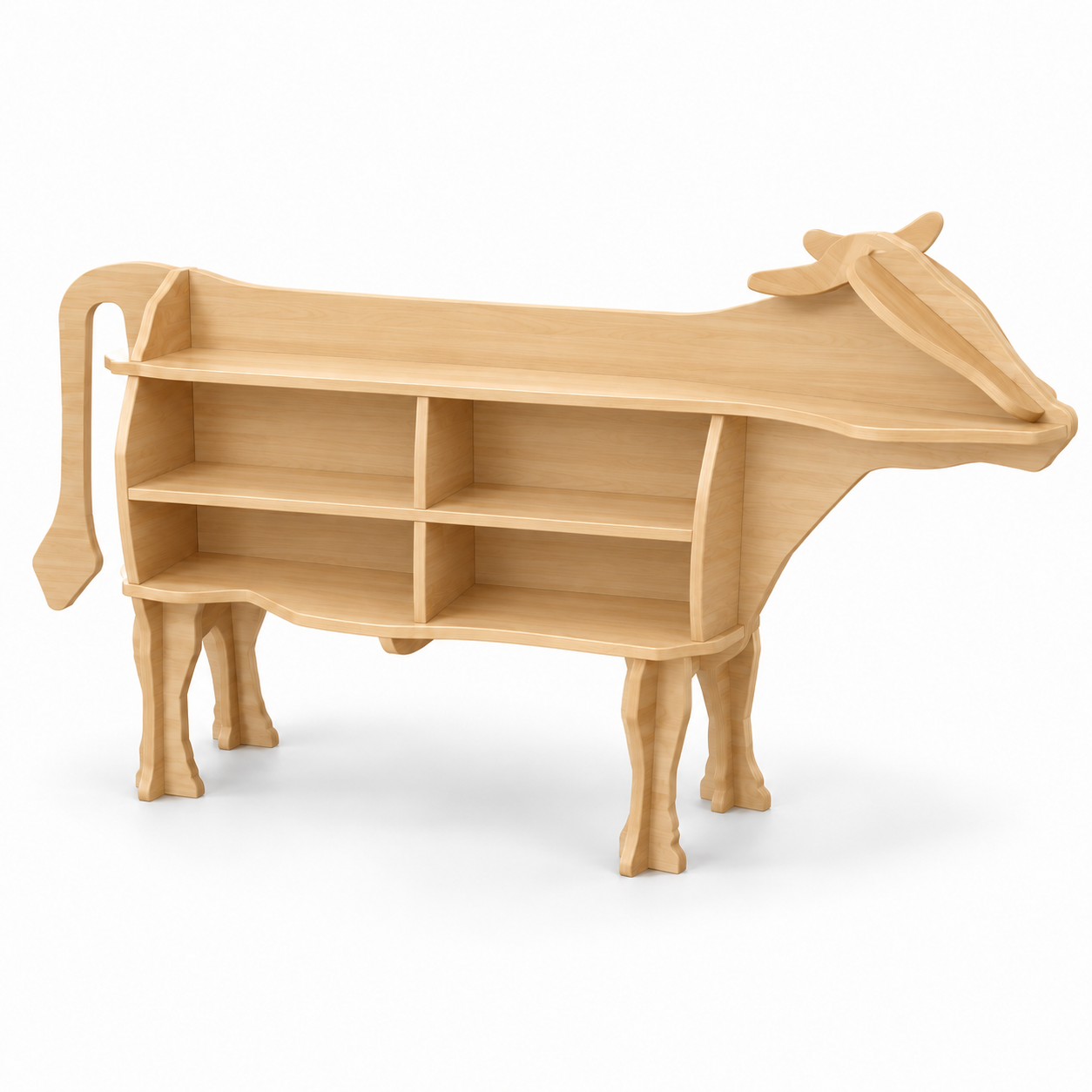Meadowline Cow-Shaped Storage Shelf — Nurseries & Kindergartens furniture by EduJaz