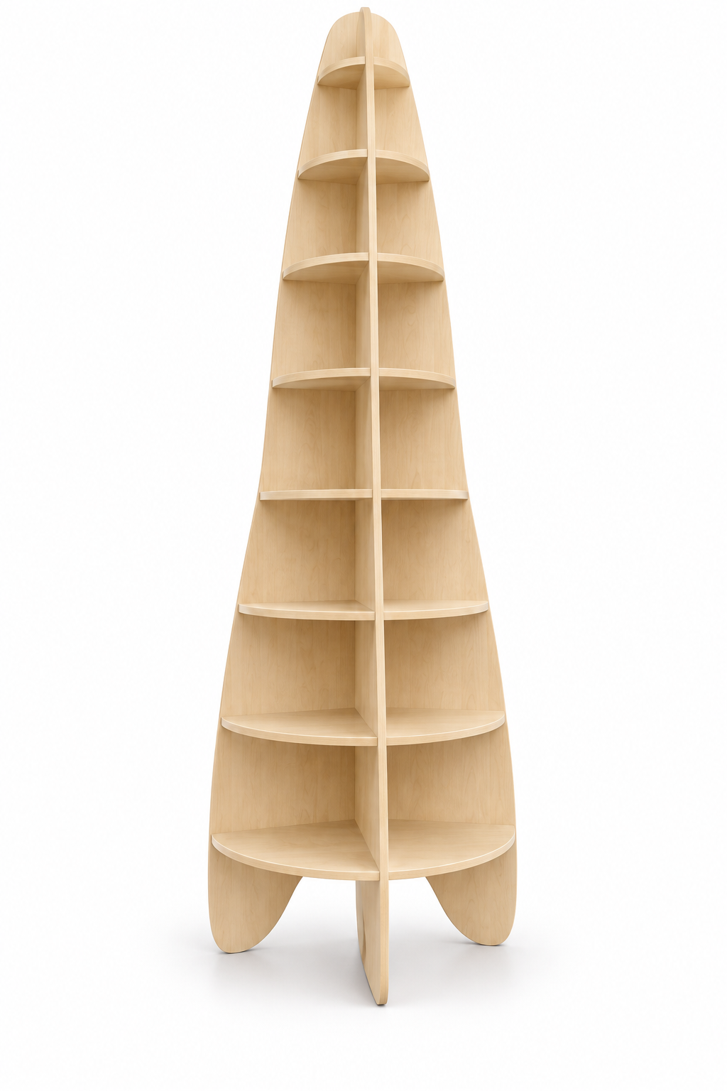 Orbitspire Sixteen-Space Rocket Shelf — Nurseries & Kindergartens furniture by EduJaz