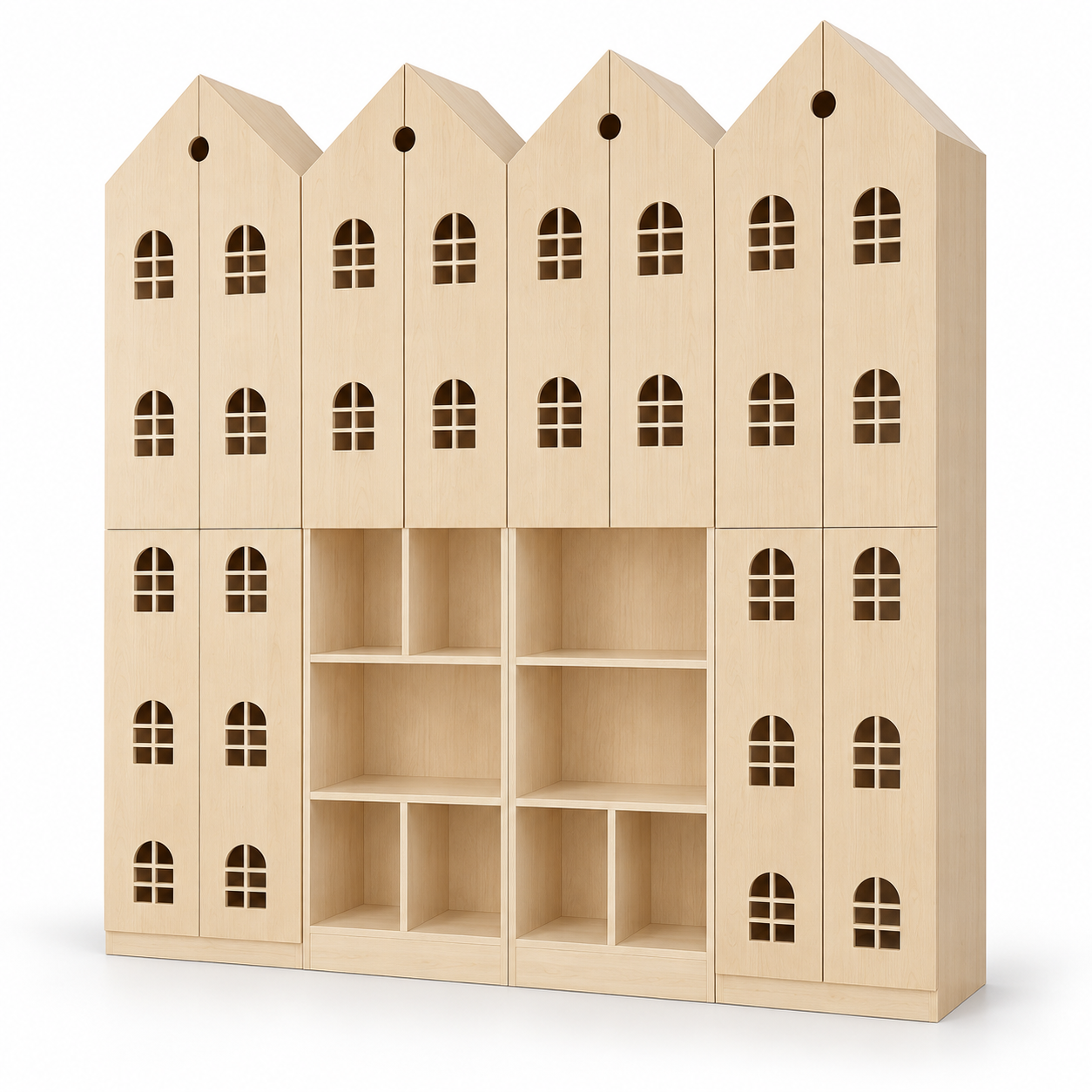 Townline House-Front Storage Wall
