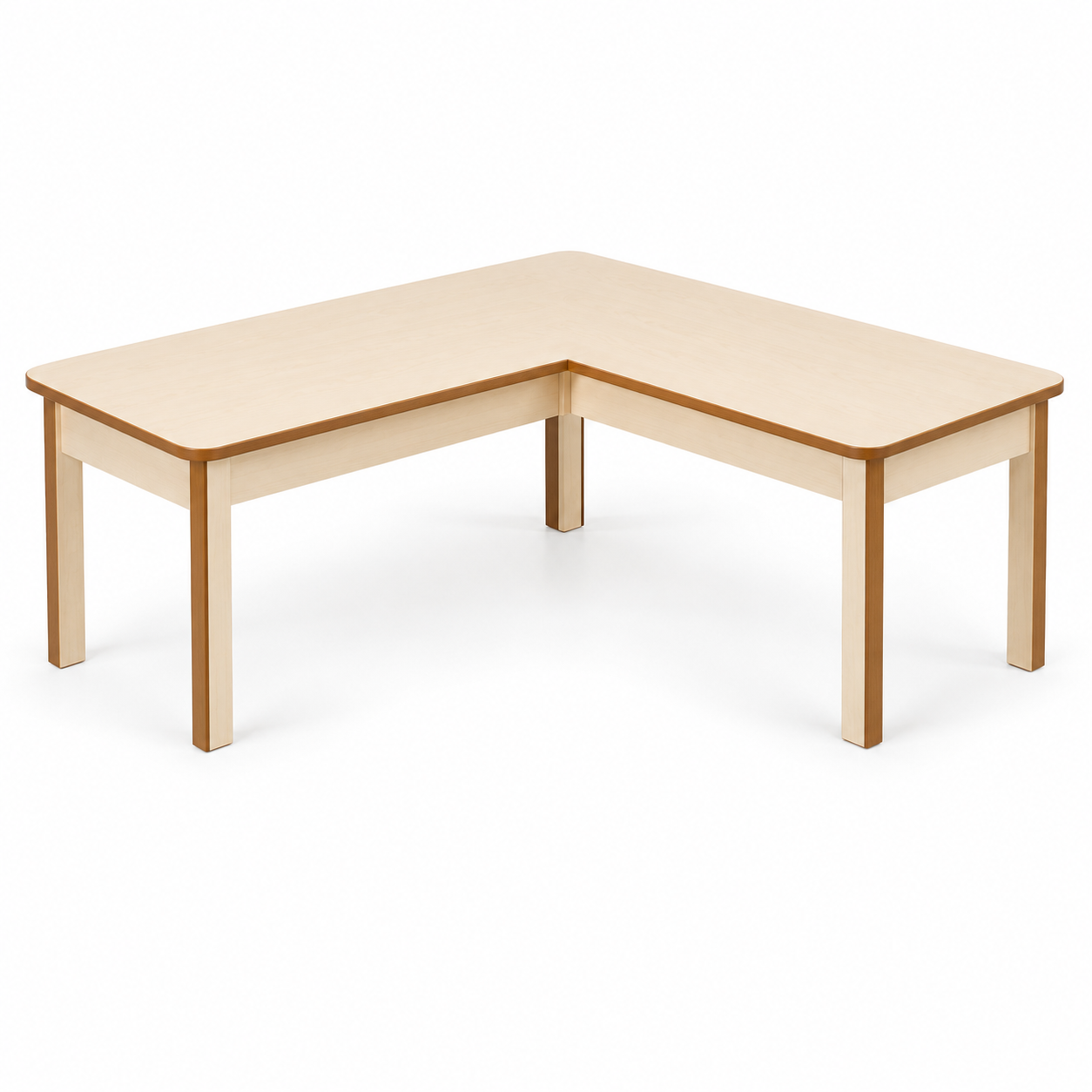 Cornerwise L-Shaped Activity Table — Nurseries & Kindergartens furniture by EduJaz