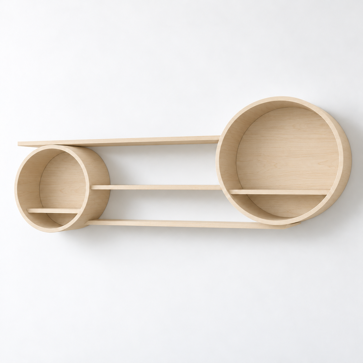 Orbitline Five-Piece Wall Shelf Set — Nurseries & Kindergartens furniture by EduJaz
