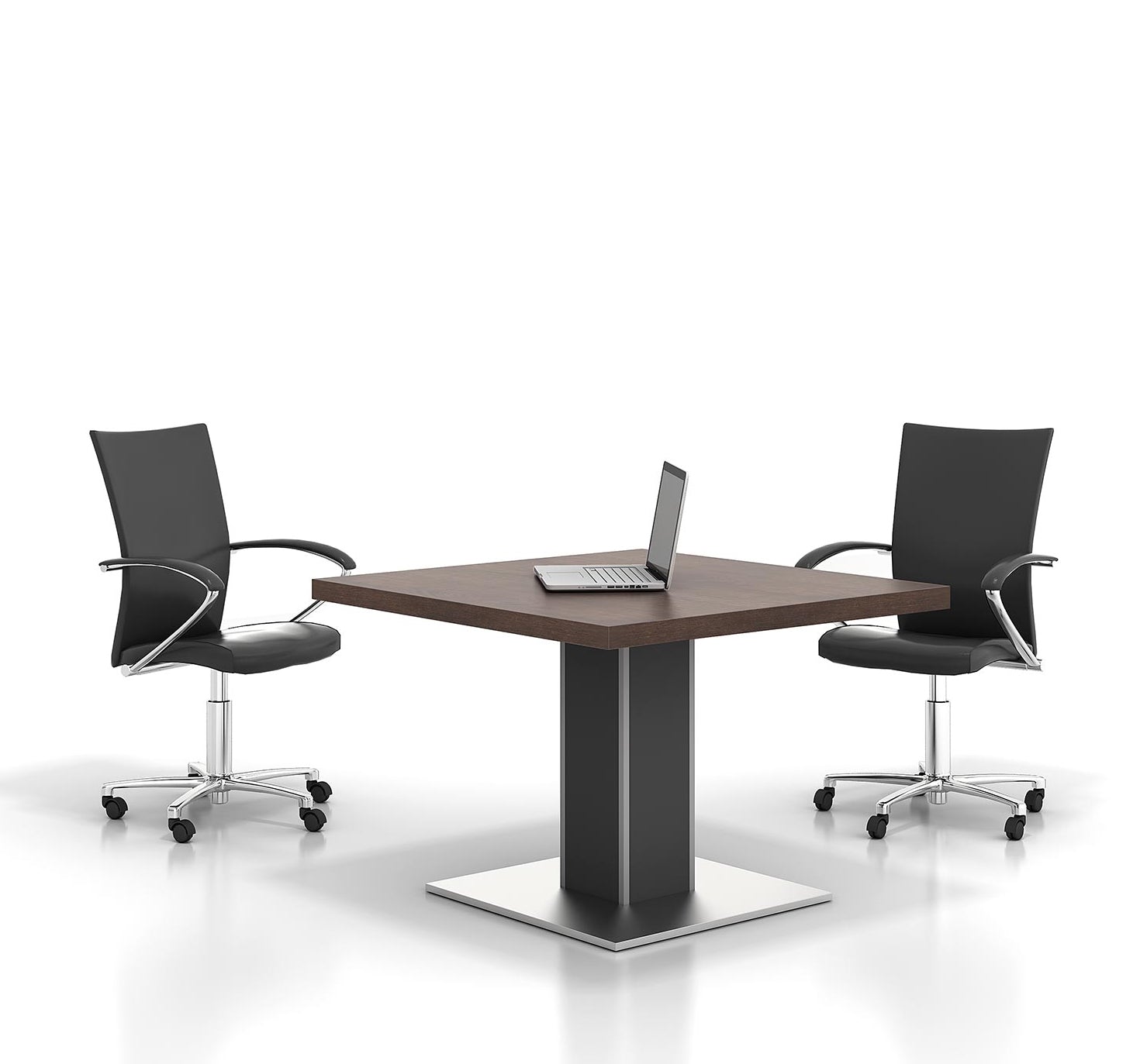 Dualspan Square Pedestal Table