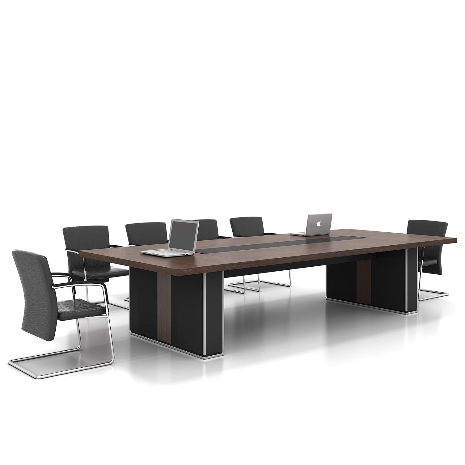 Boxbeam Boat-Shaped Conference Table
