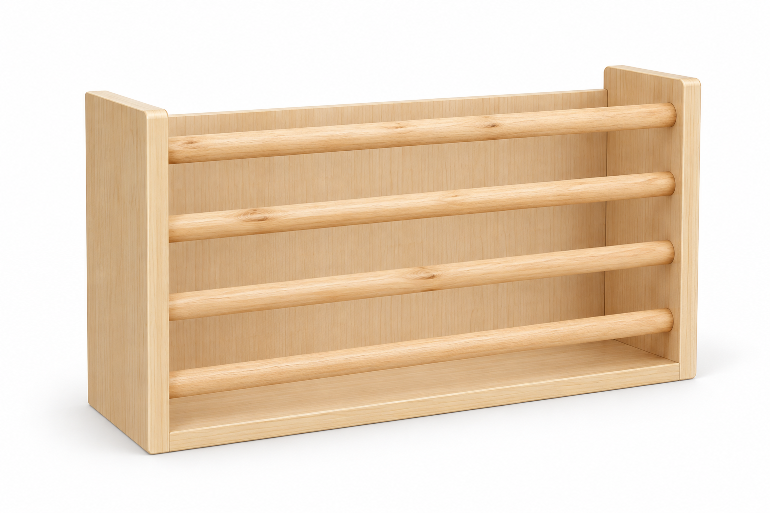 Railkeep Four-Bar Wall Storage Shelf — Nurseries & Kindergartens furniture by EduJaz