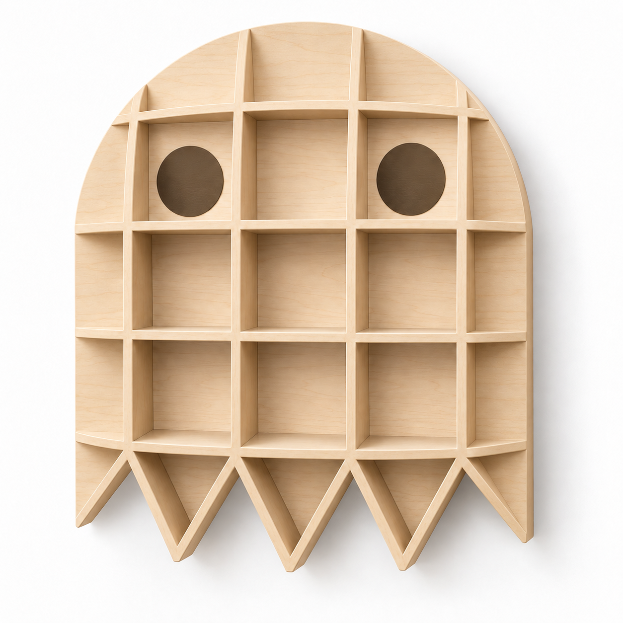 Whimline Ghost-Shaped Wall Display Shelf — Nurseries & Kindergartens furniture by EduJaz