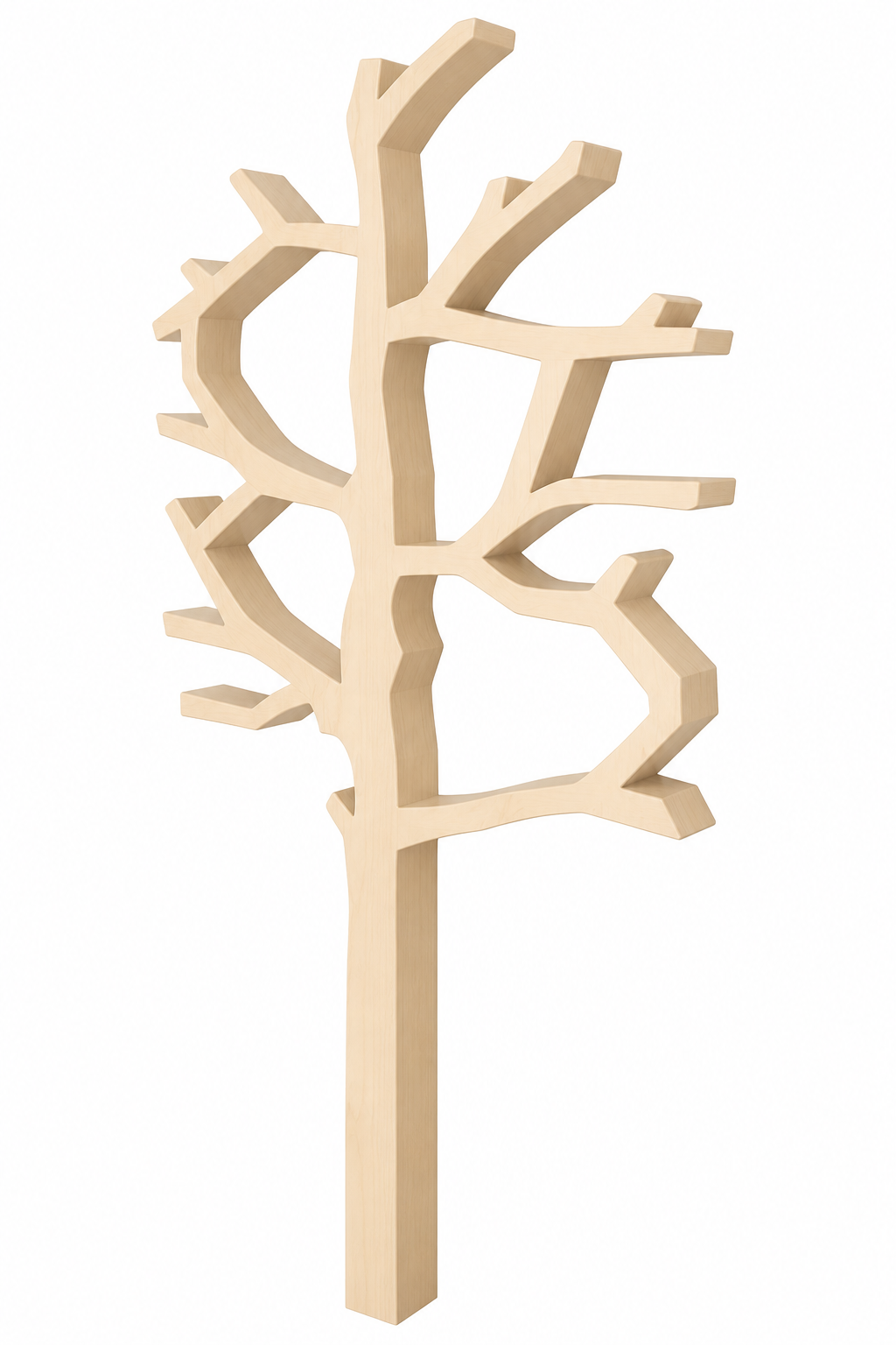 Branchtrace Tree-Outline Wall Book Display — Nurseries & Kindergartens furniture by EduJaz