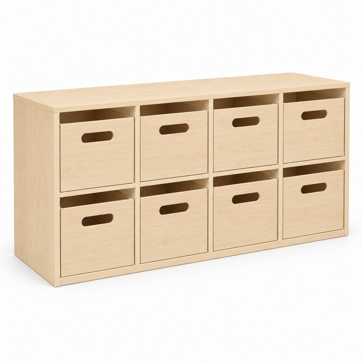 Tidygrid Eight-Box Storage Cabinet — Nurseries & Kindergartens furniture by EduJaz