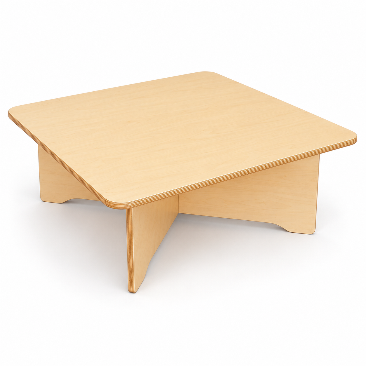 Quadra Cross-Base Activity Table — Nurseries & Kindergartens furniture by EduJaz