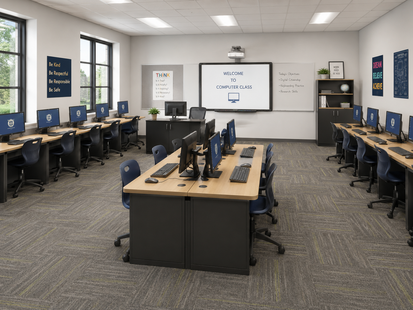Computer Lab Furniture