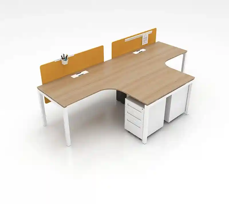 Modular L-Shaped Workstation