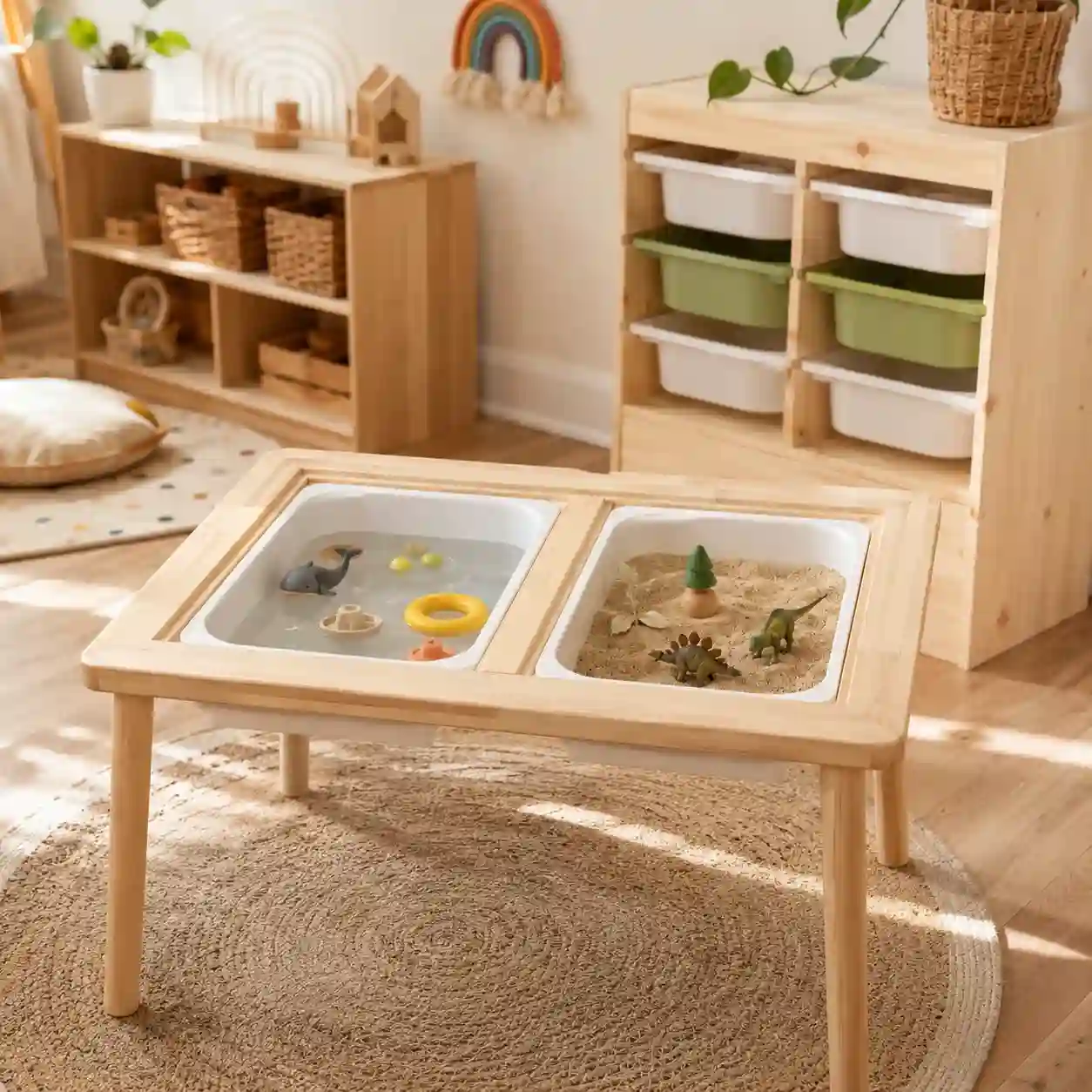 Early Years Sensory Table with Removable Trays