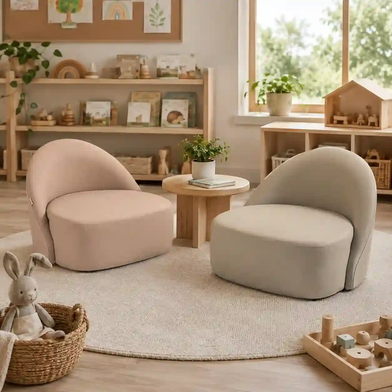 Early Years Upholstered Lounge Chair