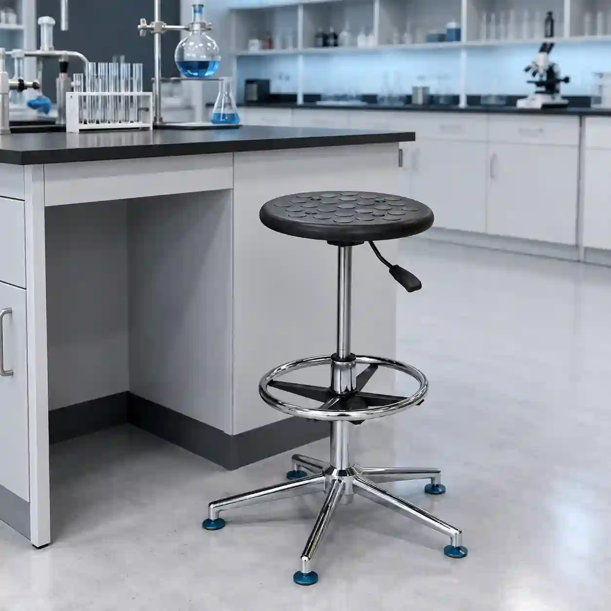 Adjustable Science Laboratory Stool