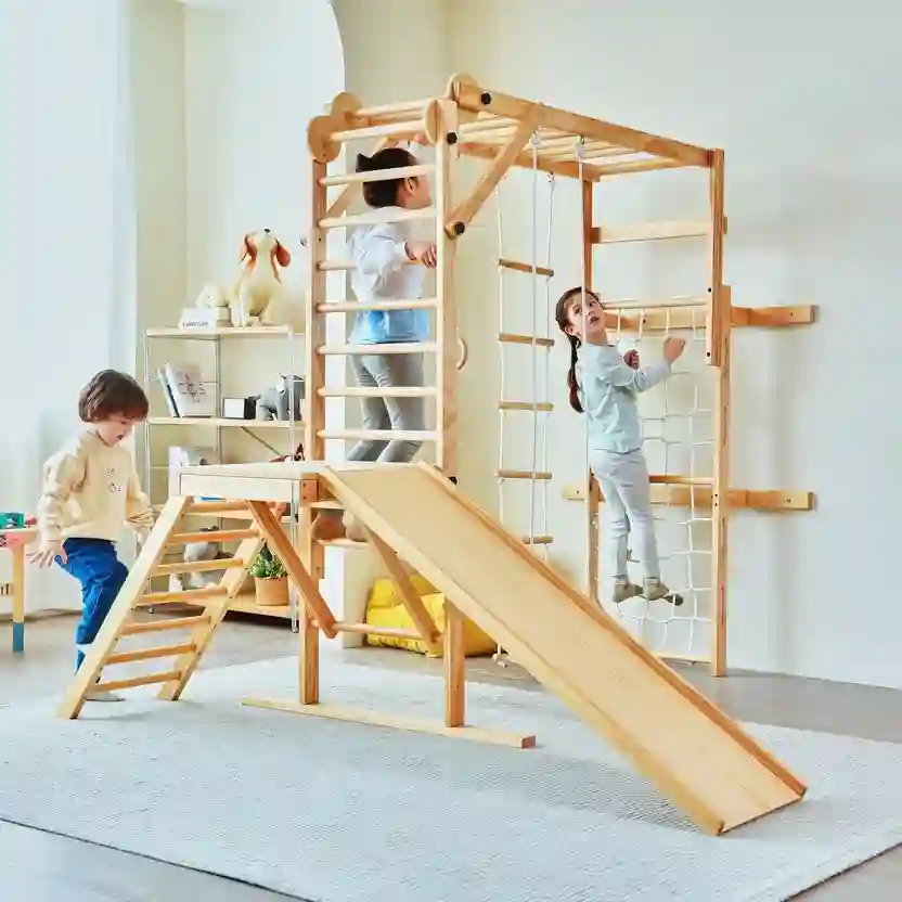 ActiveQuest Indoor Climbing & Slide System — EduJaz school furniture