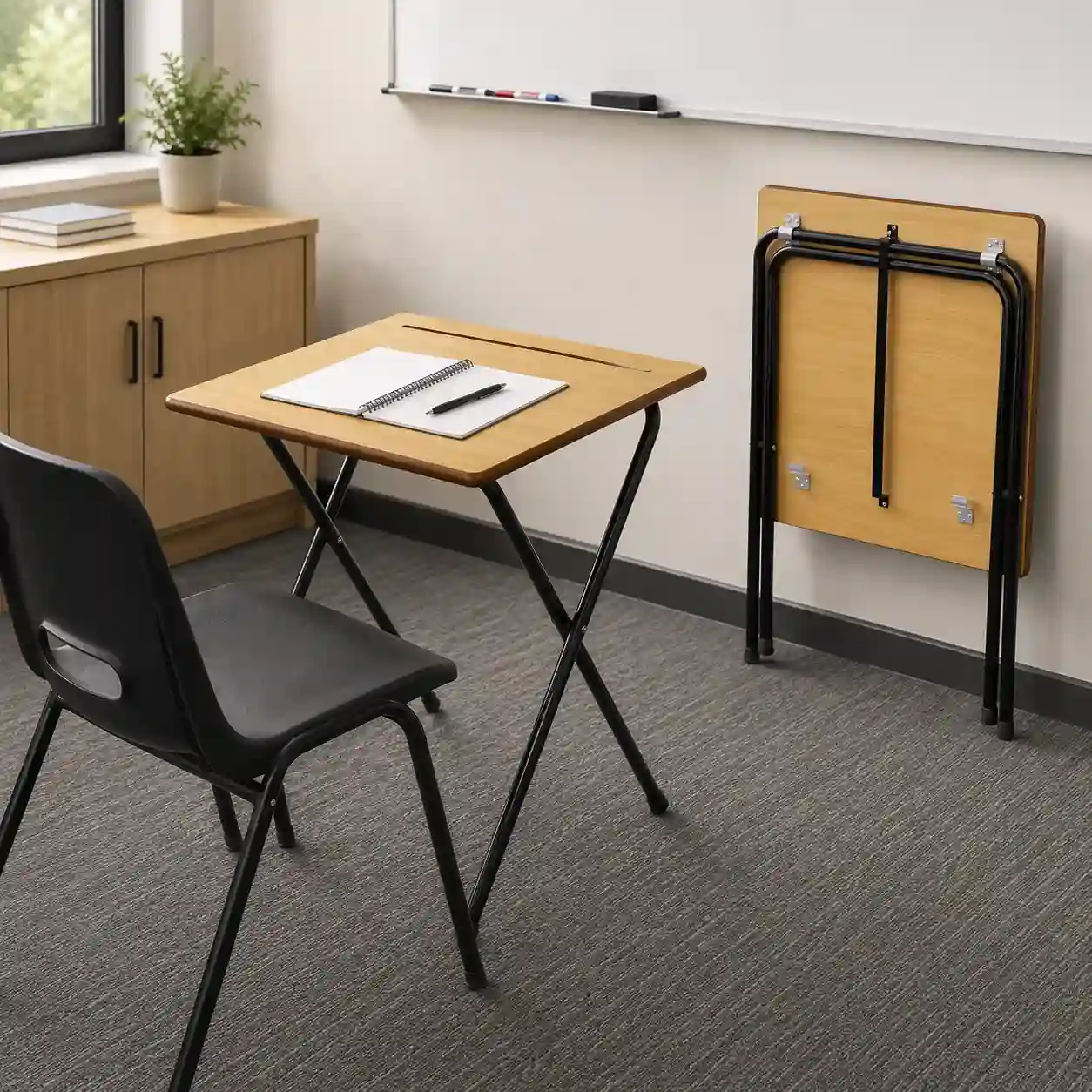 FlexFold Examination Desk — EduJaz school furniture