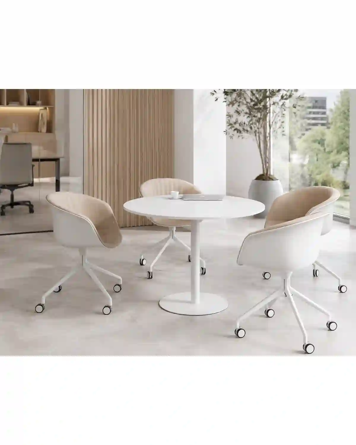 Orbit Round Meeting Table — school furniture manufactured by EduJaz