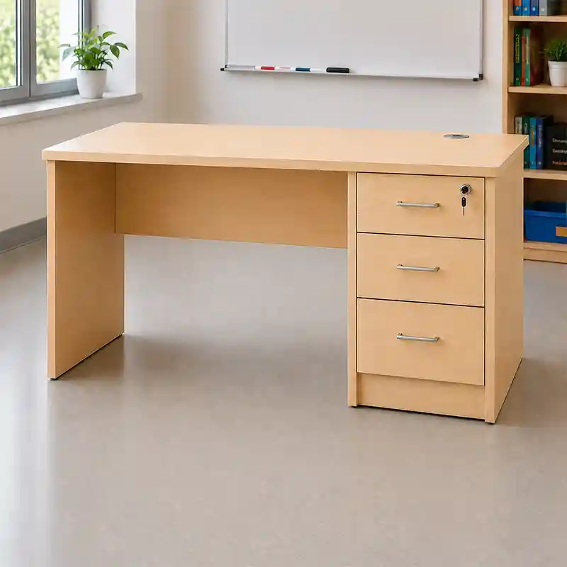 Teacher Table with 3 Drawers