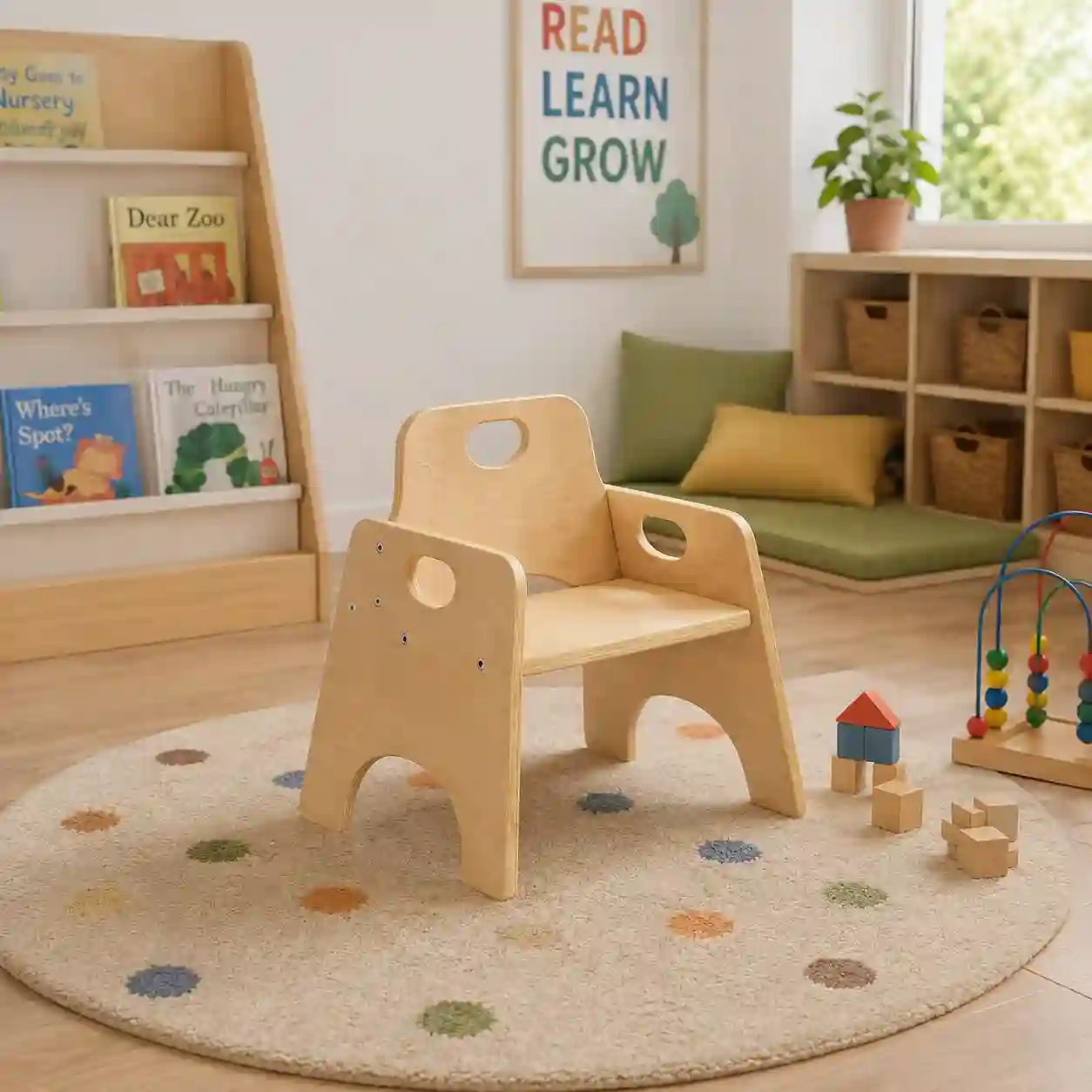 Early Years Wooden Single Chair
