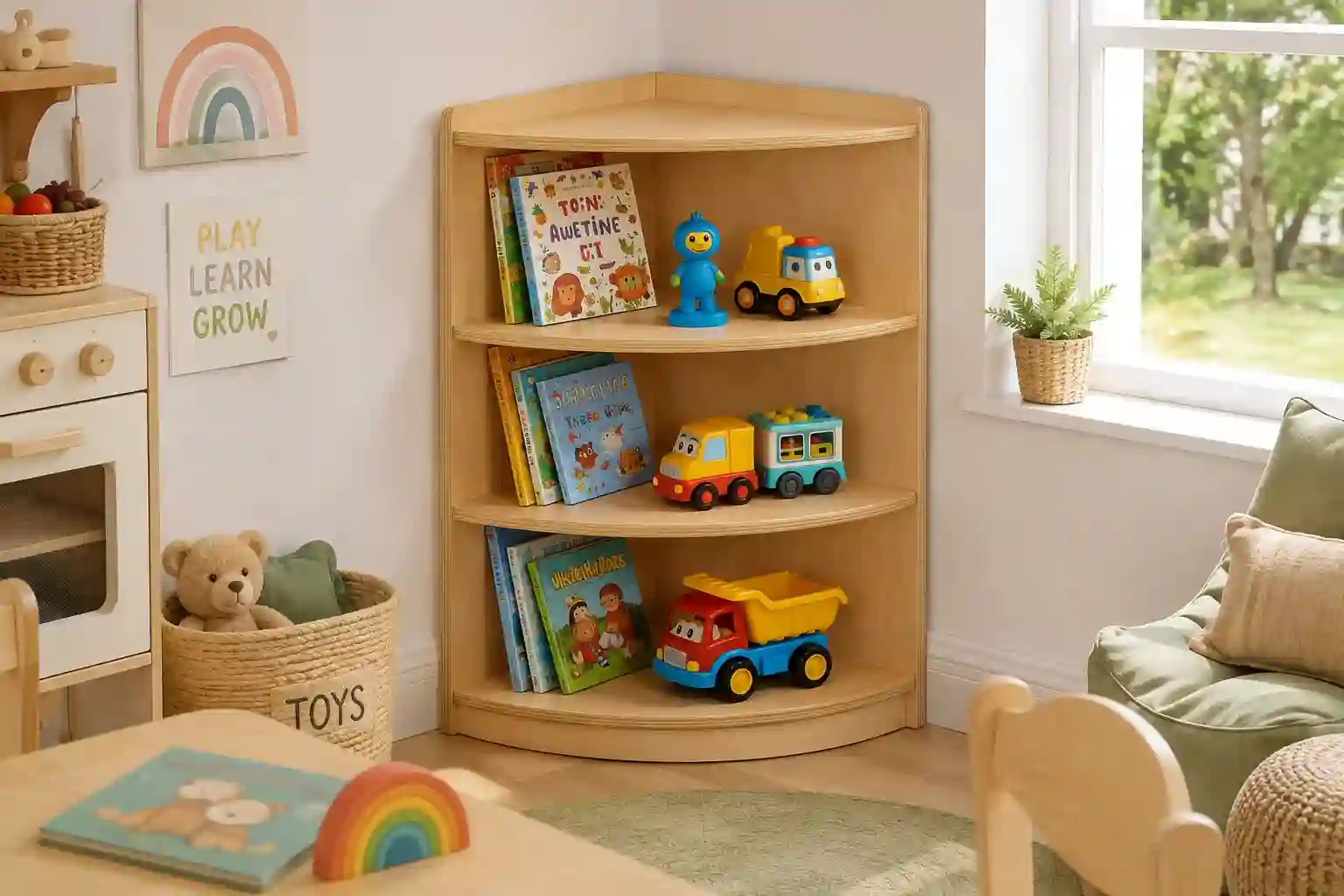 Early Years Corner Display & Storage Shelf