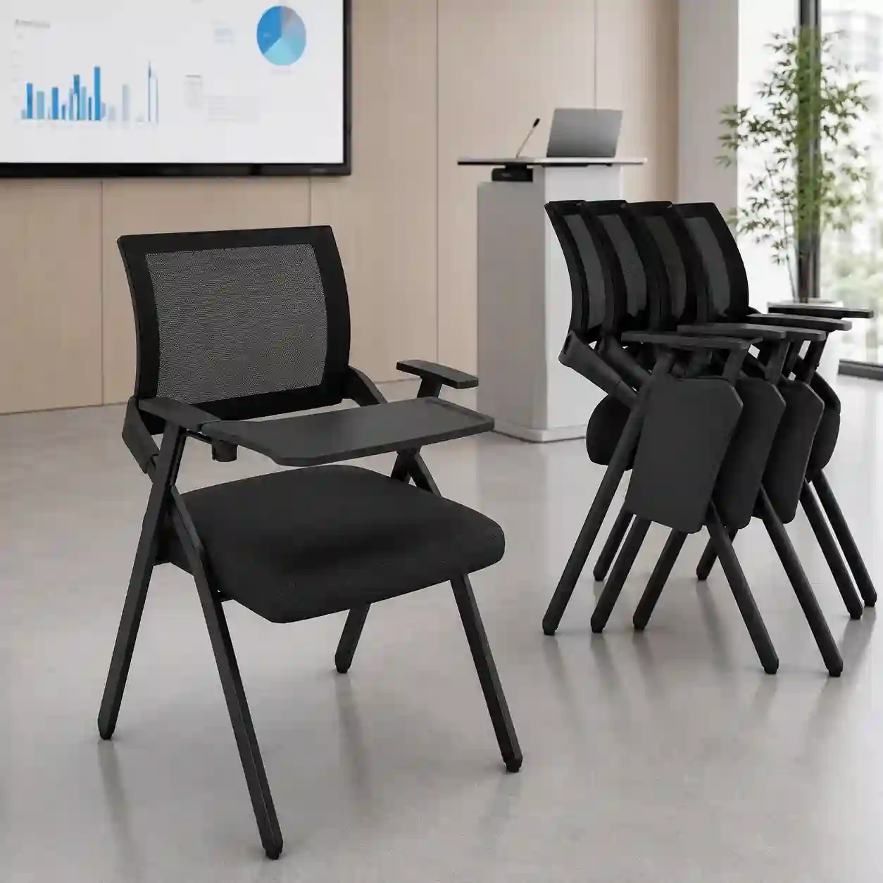 NoteStack Training Chair — school furniture manufactured by EduJaz