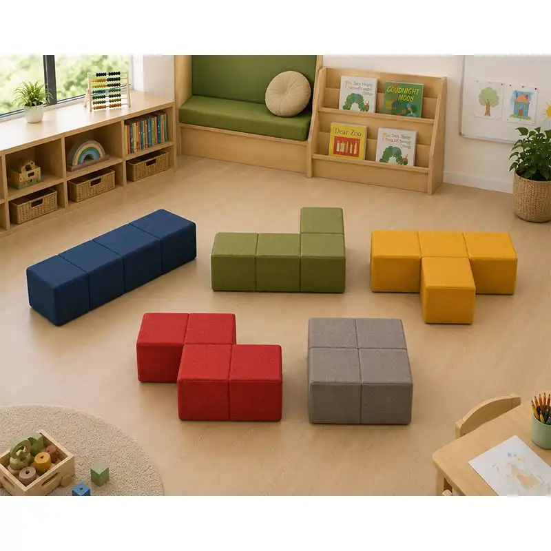 Tetris Block Soft Seating Set